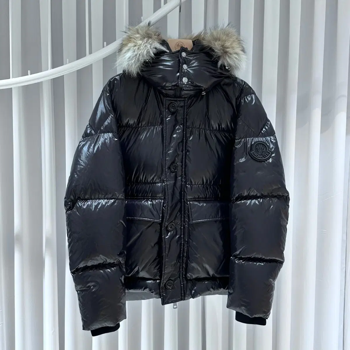 Moncler Bigwaffen Glossy Fur Padding / 5