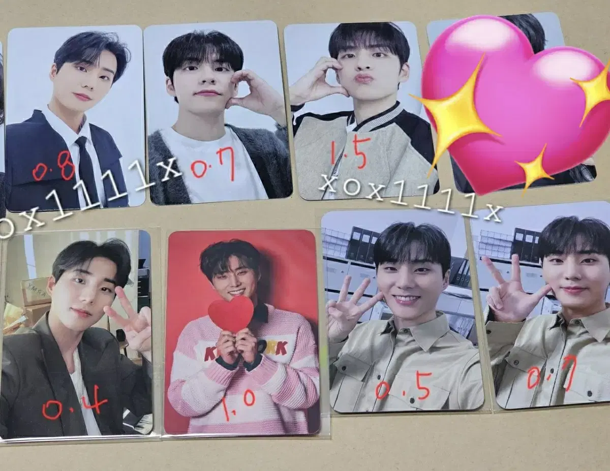 데이식스 day 6 영케이 성진 원필 photocard 포토카드 콘서트 마데 postcard 굿즈