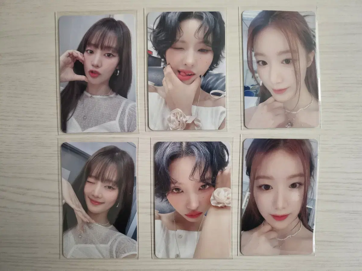 Gidles makestar unreleased photocard ( minnie, soyeon, shuhua )