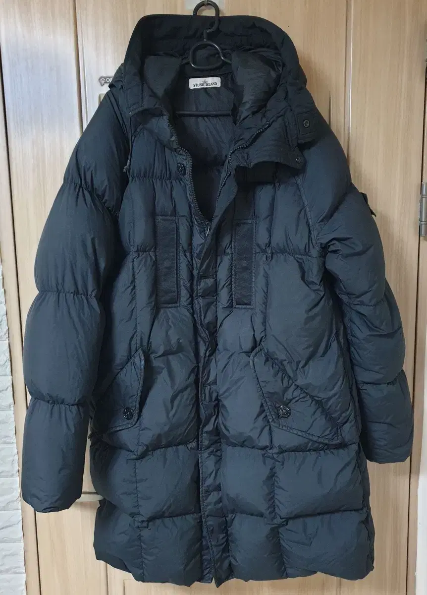 Stone Island Padded Crinkle Labs Long Puffer