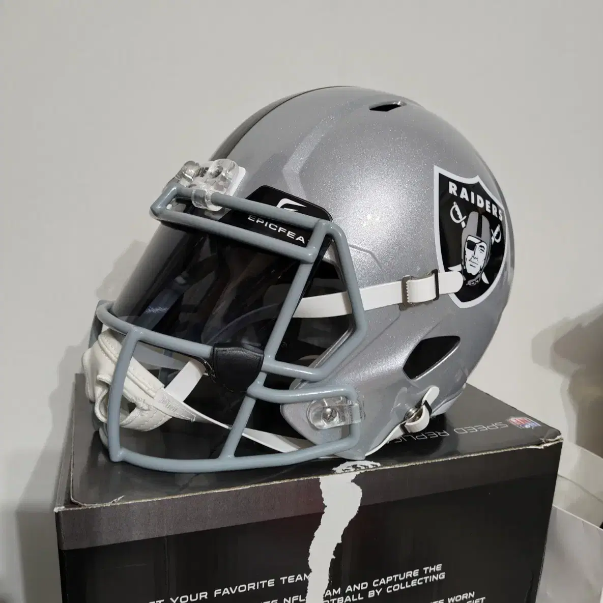 las Vegas Raiders 래이더스 NFL 미식축구 개임 헬멧