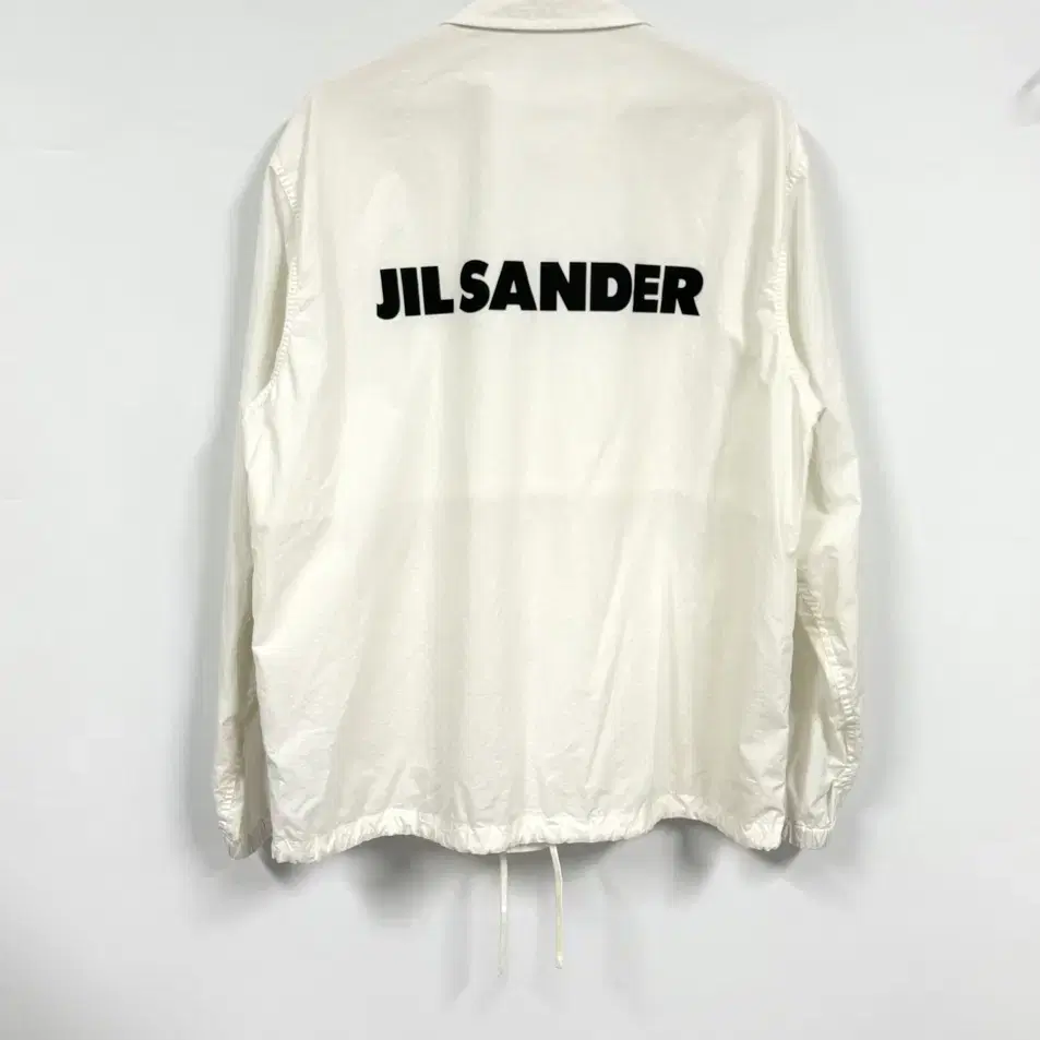 JIL SANDER 질샌더 백로고 오프화이트 코치 자켓