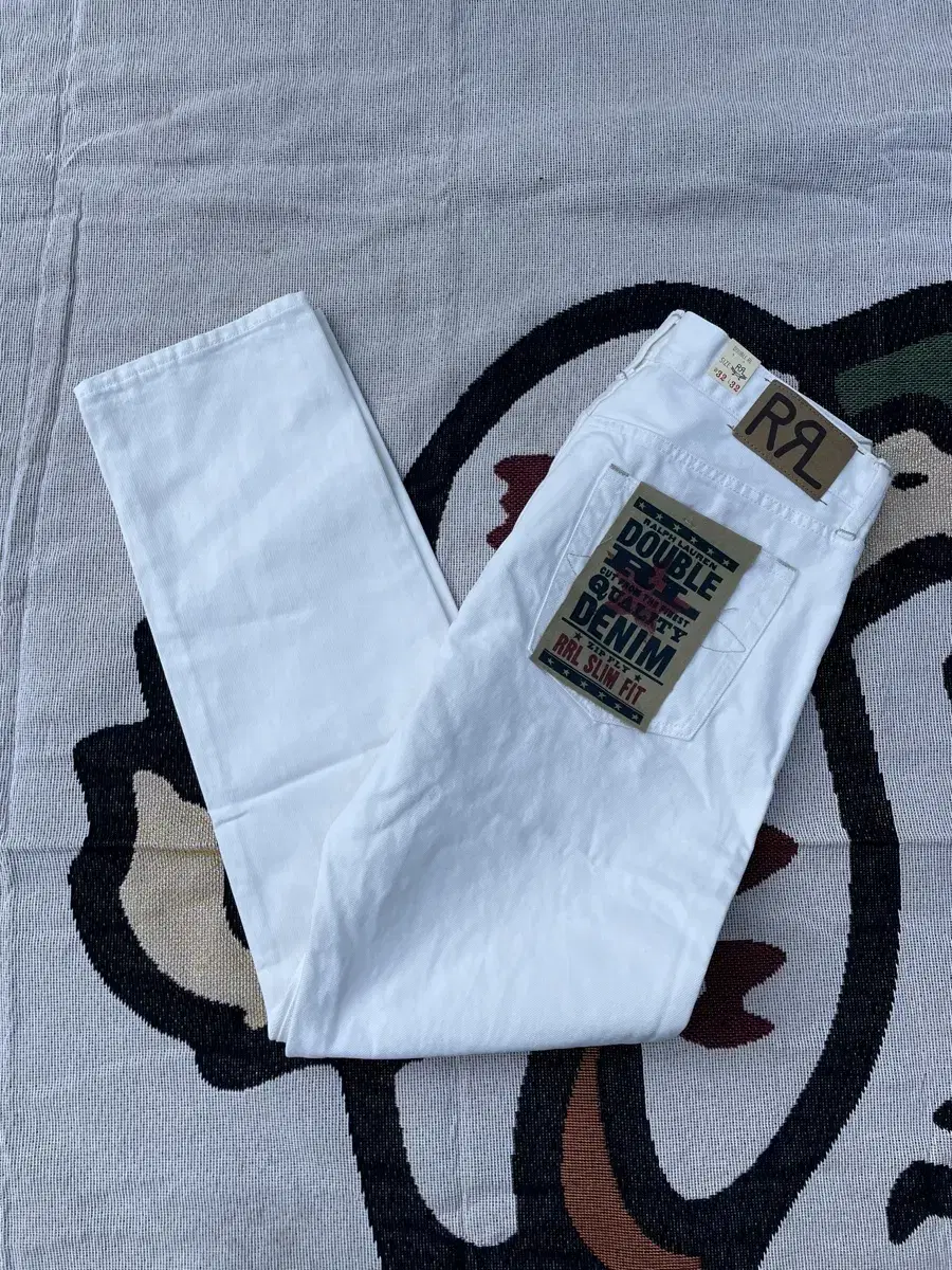 Rrl Double L White Pants 32x32