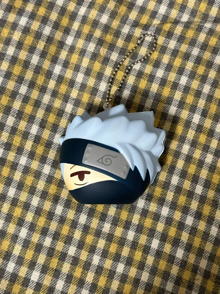 Naruto Kakashi Fukafuka Squeeze Bun Keyring