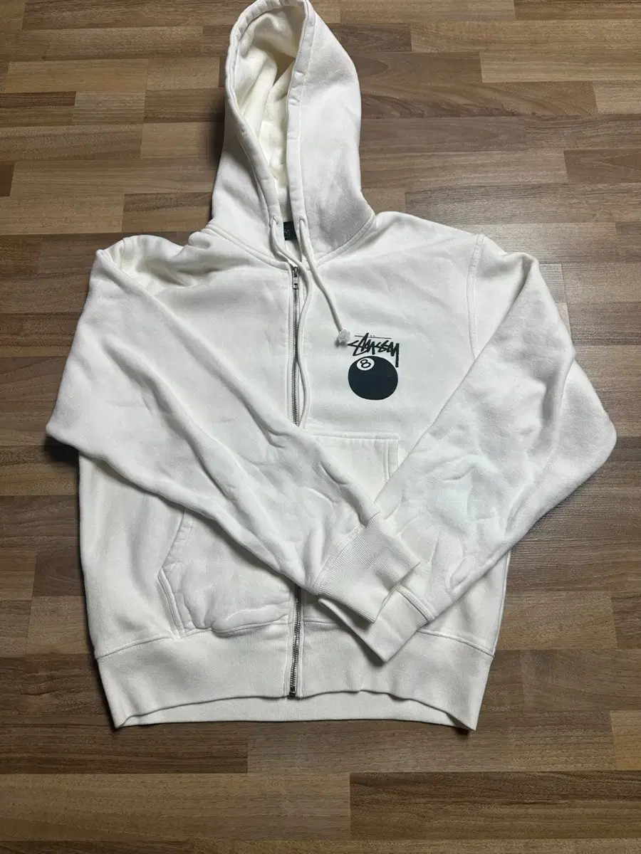 Stussy 8-Ball Hoodie Zip-Up Size S Brand NewGrand