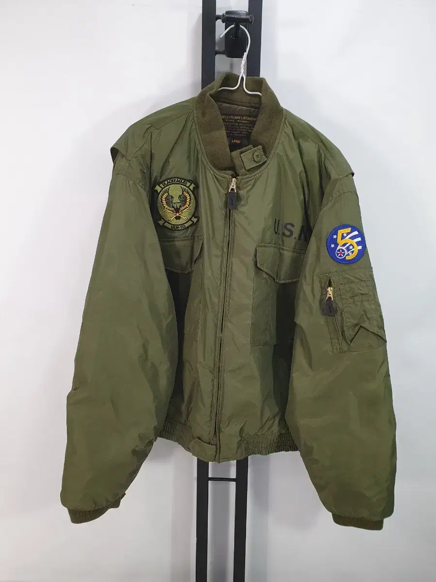 USN g-8 Military Web Jacket L