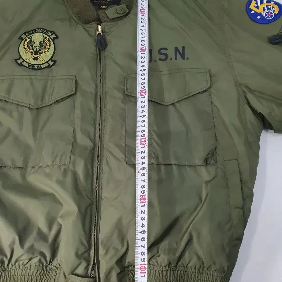 USN g-8 밀리터리 웹자켓 L