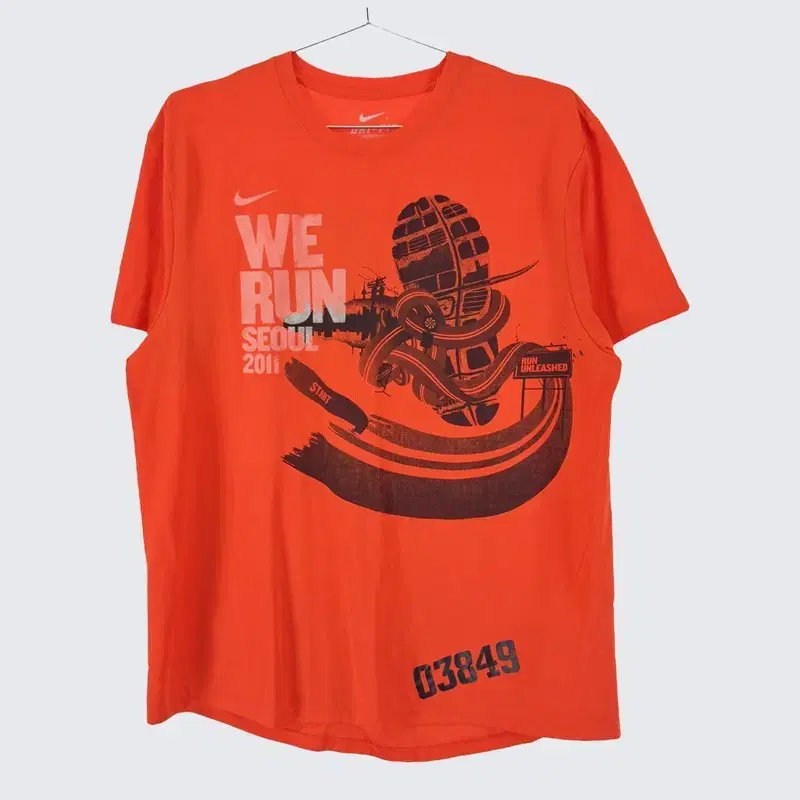 [Nike] Poly Printed Functional Short Sleeve T-Shirt (Men 100)