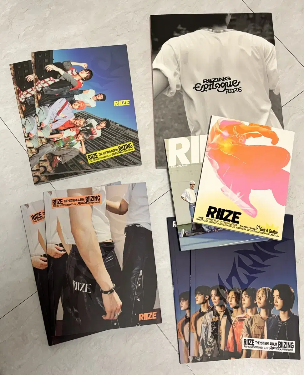 Rize unsealed album