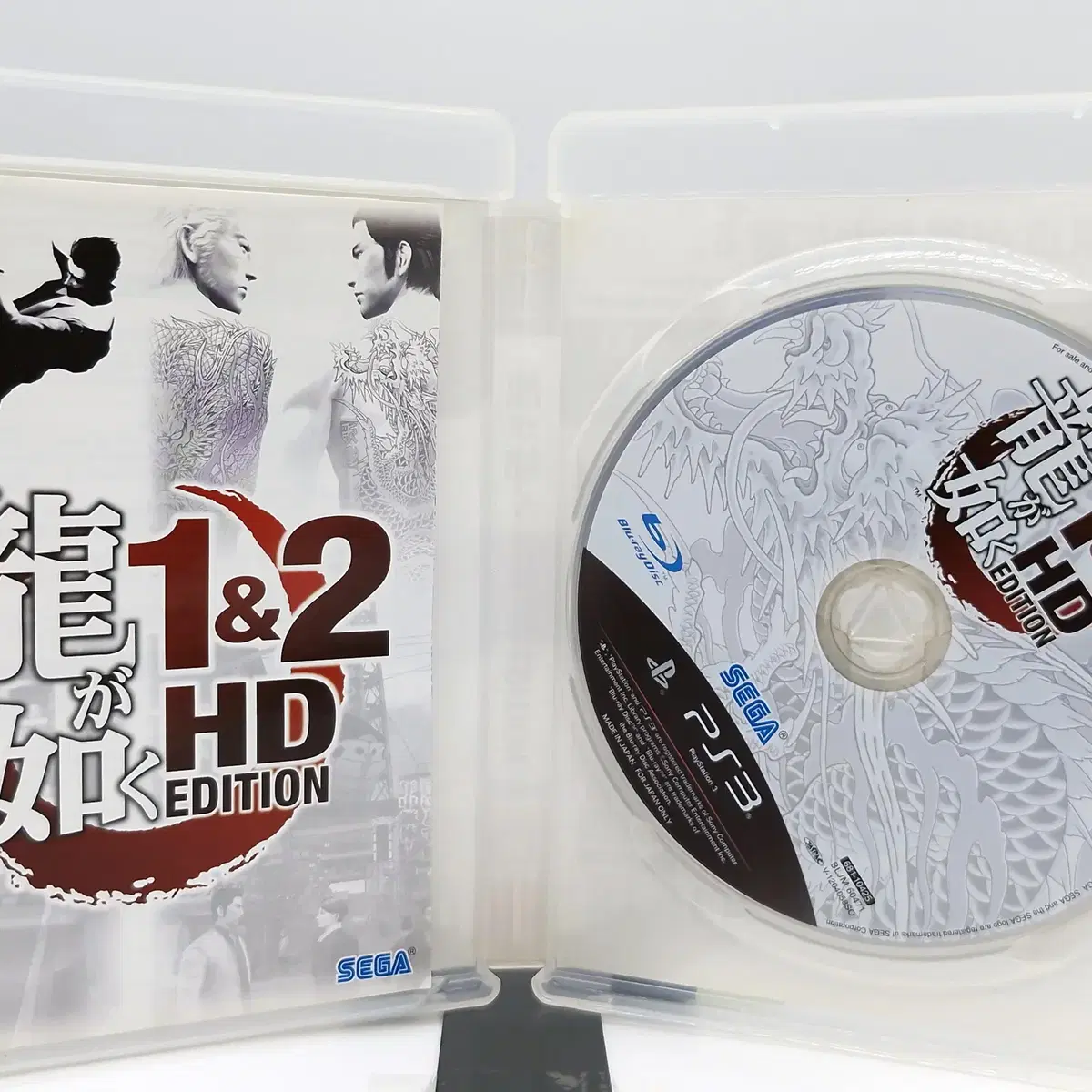 PS3 용과 같이 1&2 HD에디션 일본판(SN30762)