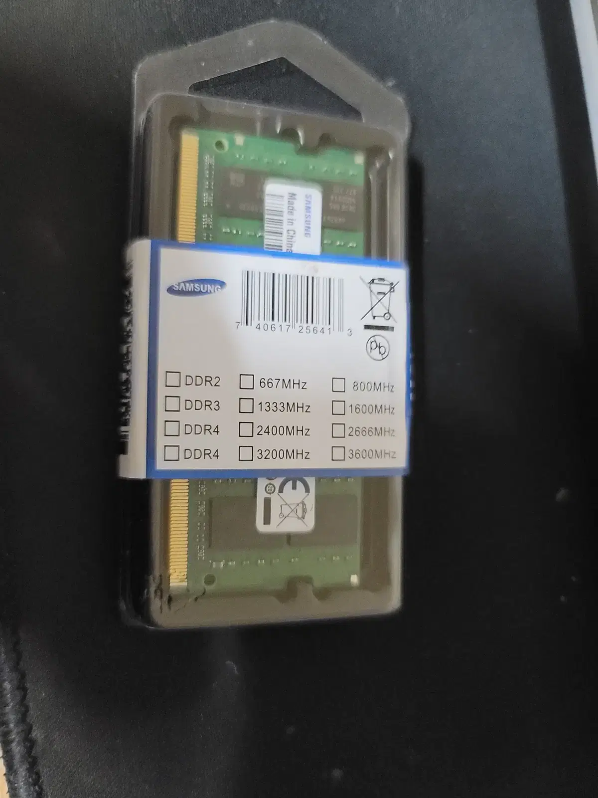 미개봉삼성 노트북 메모리 DDR4 16g 3200MHz PC4-2133P