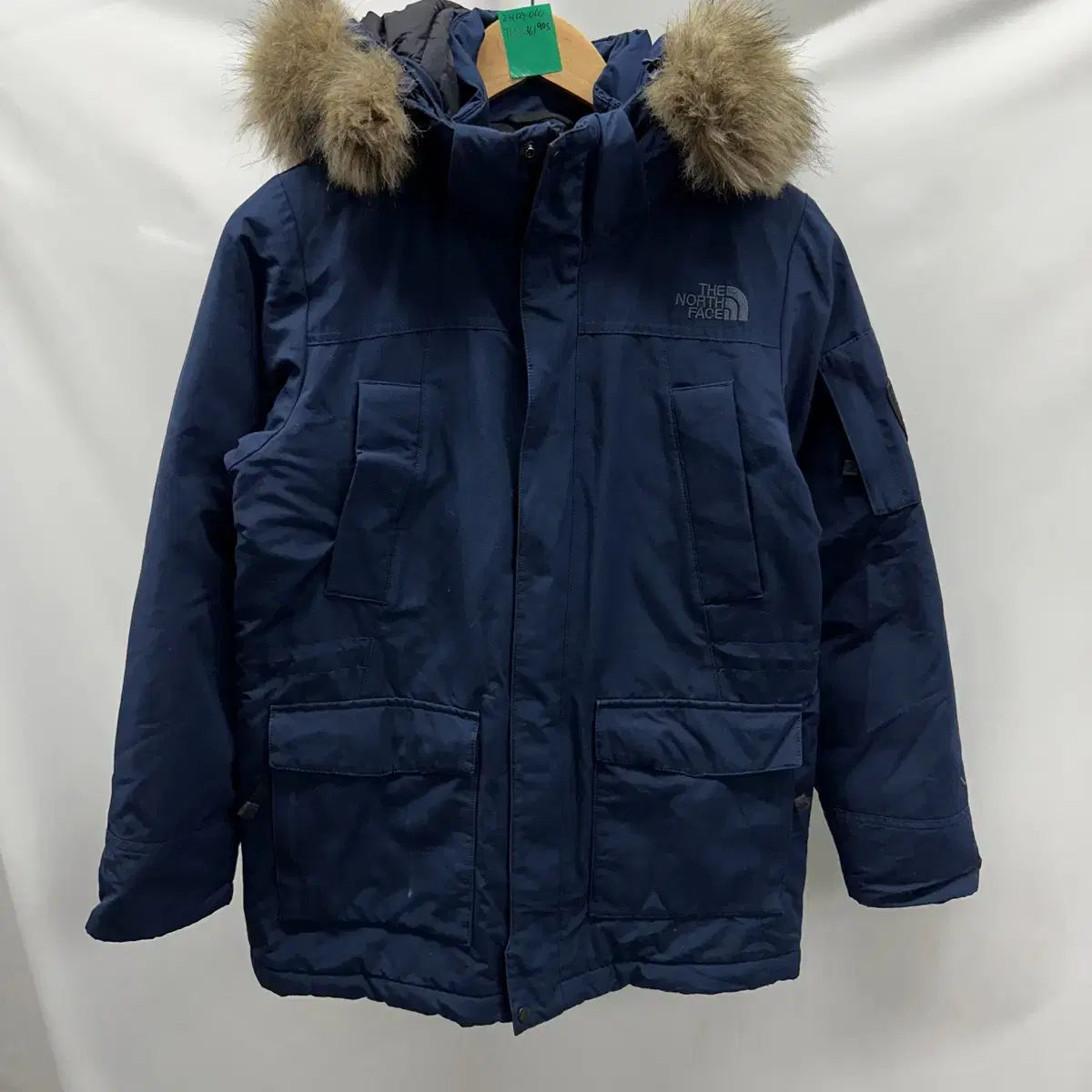 [Genuine/S] The North Face McMurdocheries Duck Down Navy Field Padding