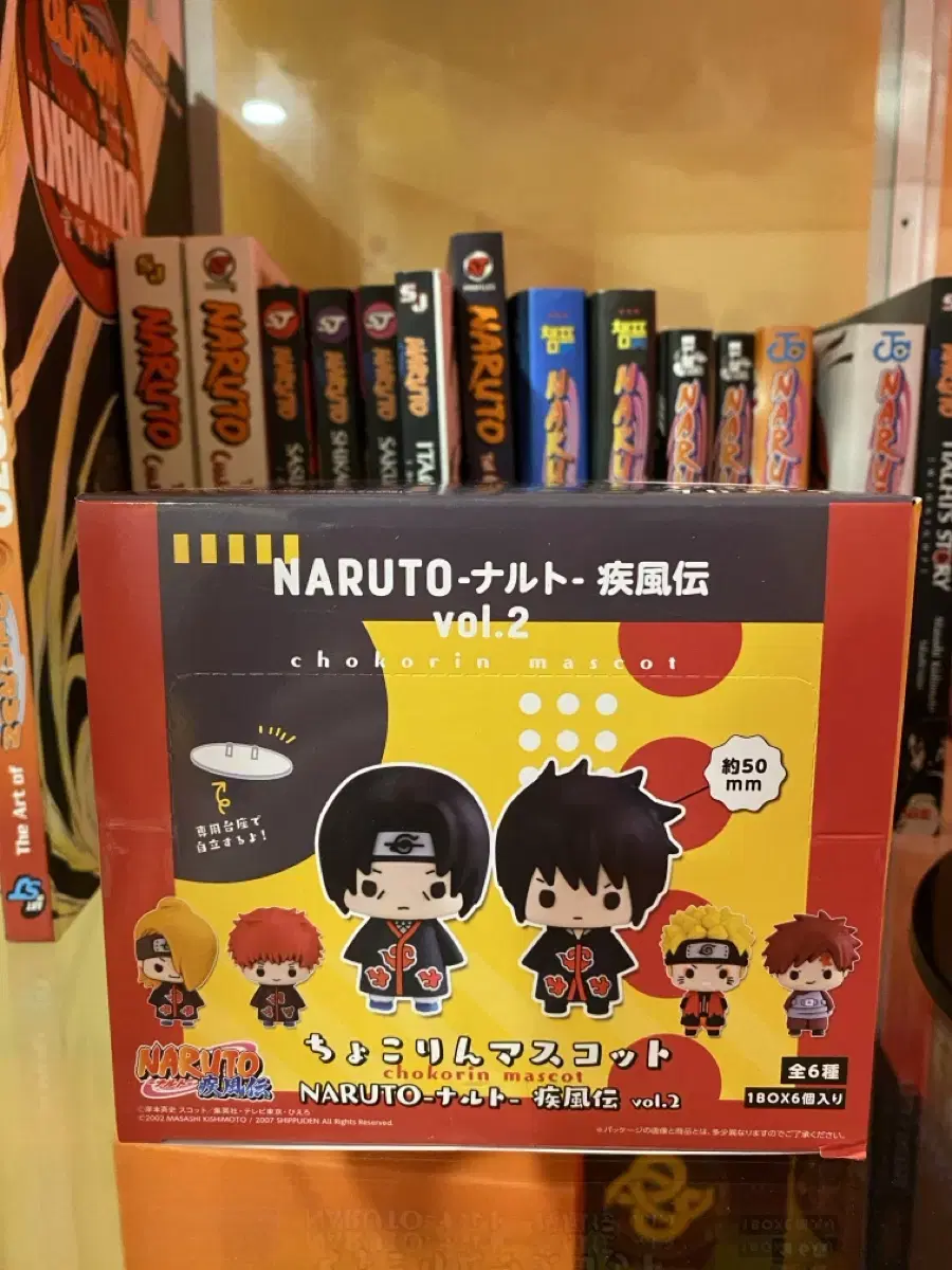 Unsealed) Naruto Choco Ring Mascot Volume 2 Set