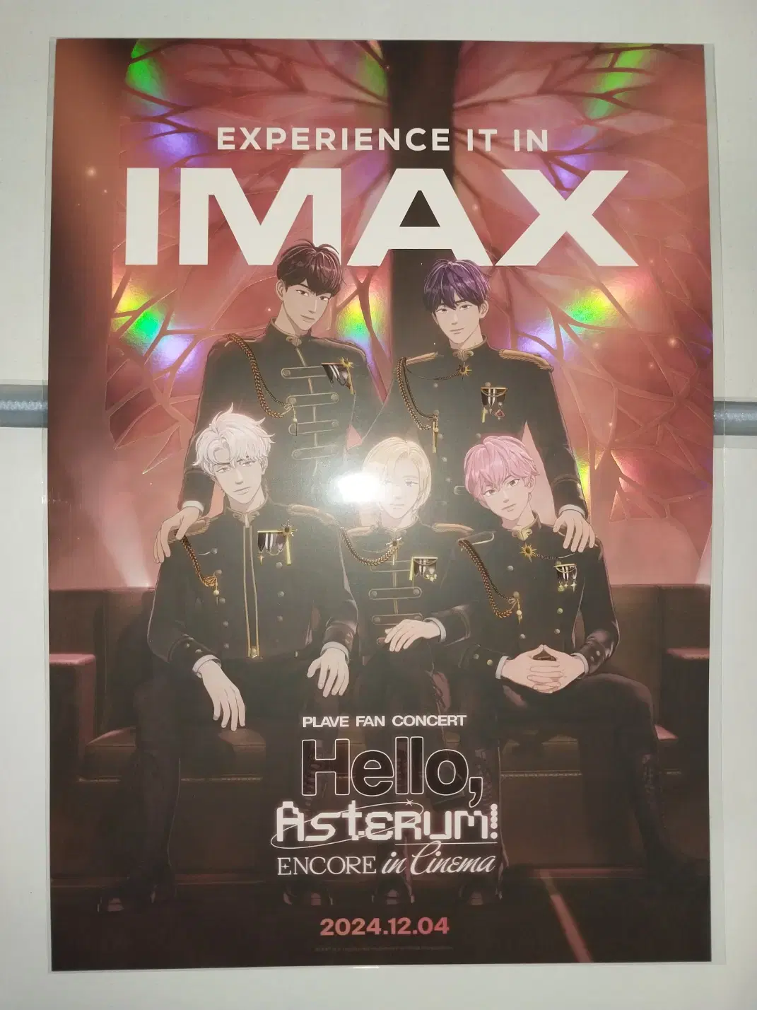 CGV IMAX Poster + Photo Card - plave Fanconcert Hello Asteroom