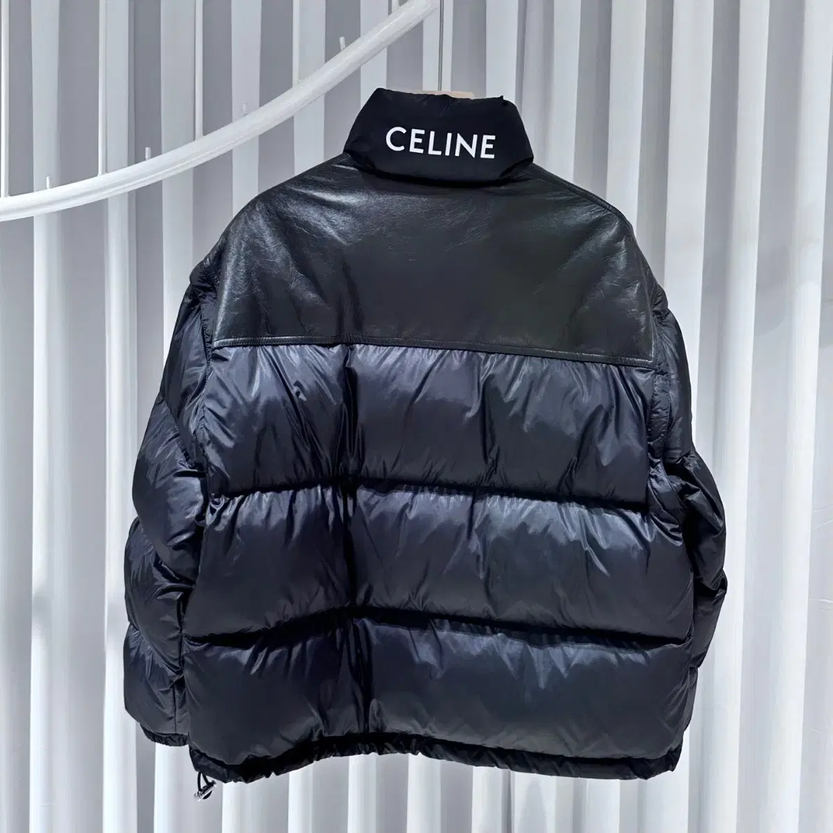 Seline Logo Leather Padded / Overfit 46