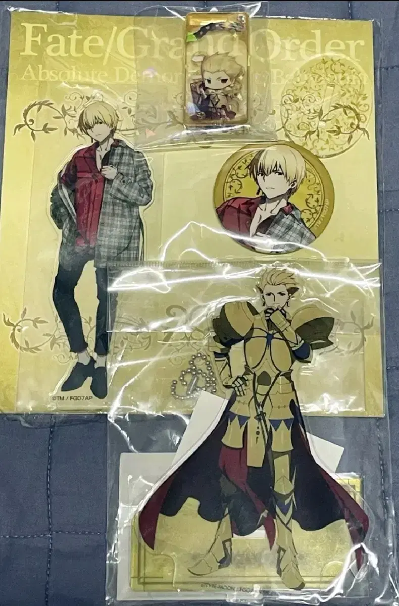 Gilgamesh acrylic Canbadges, etc.