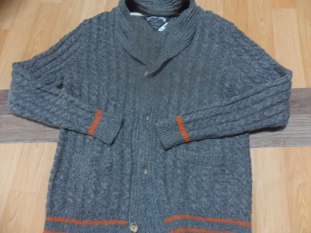 6,000 KRW Tommy Hilfiger Men's Knit Cardigan Shawl Kara Cowichan Gu-1