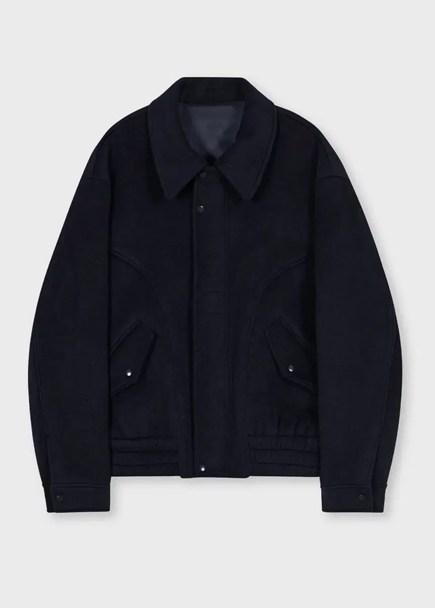 (1 wear) Hourscope Wool Blouson Navy WOOL BLOUSON