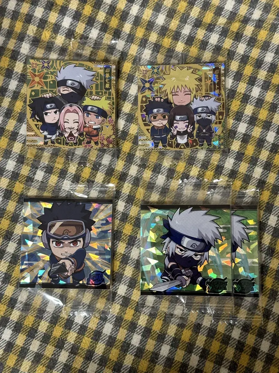 Naruto Wehareseal sticker Minato Vahn 7 Chibi Kakashi Obito