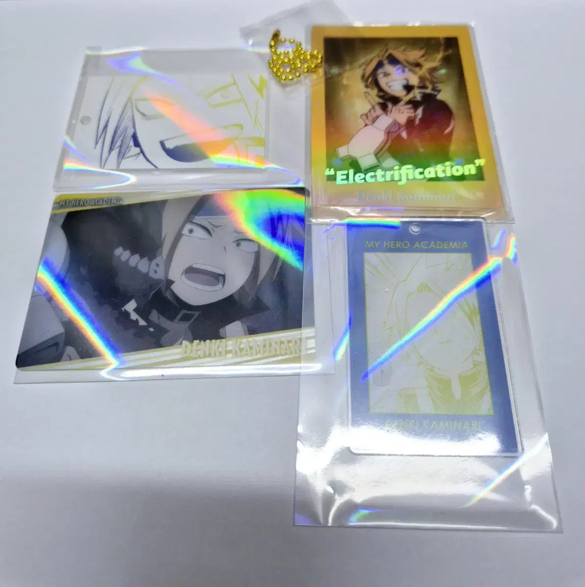 Hiroaka Kaminari Denki acrylic Slides keyring WTS