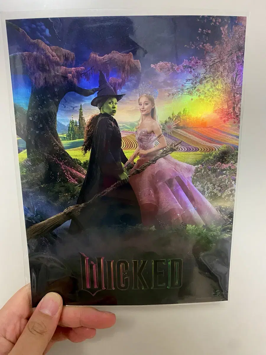 Wicked Lotte Cinema Art Card Pre-order Benefit