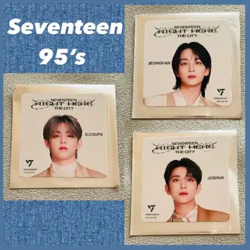 세븐틴 RIGHT HERE 버드귀족 코스터 3종 세트