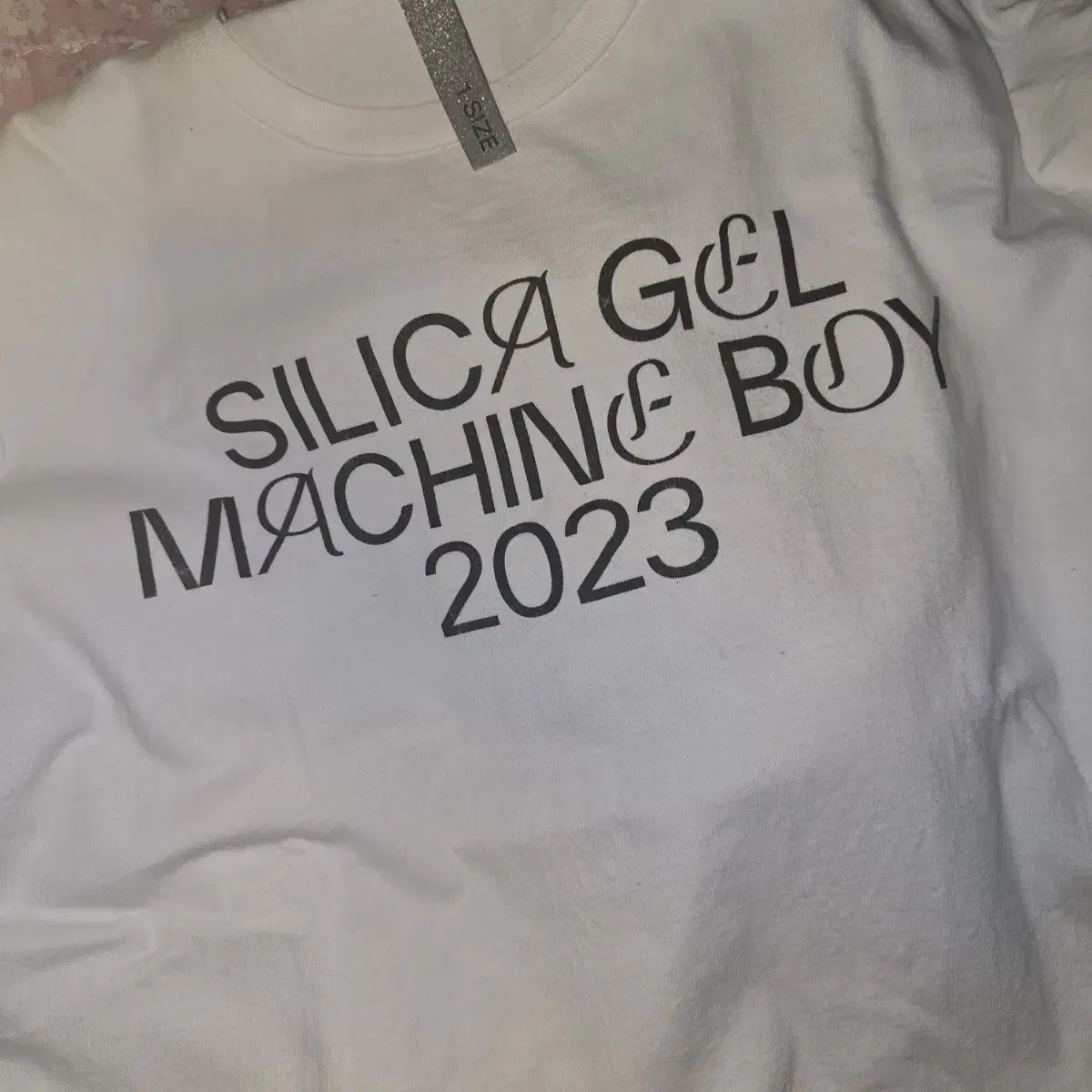 Silica Gel Machine Boy Solo Concert MD Short Sleeve T-Shirt Size 1