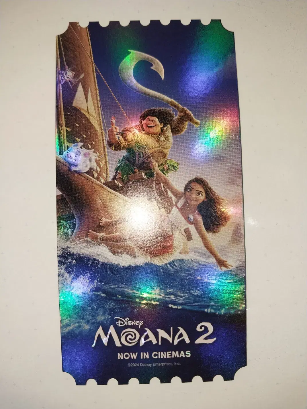 Megabox Original Ticket - Moana 2