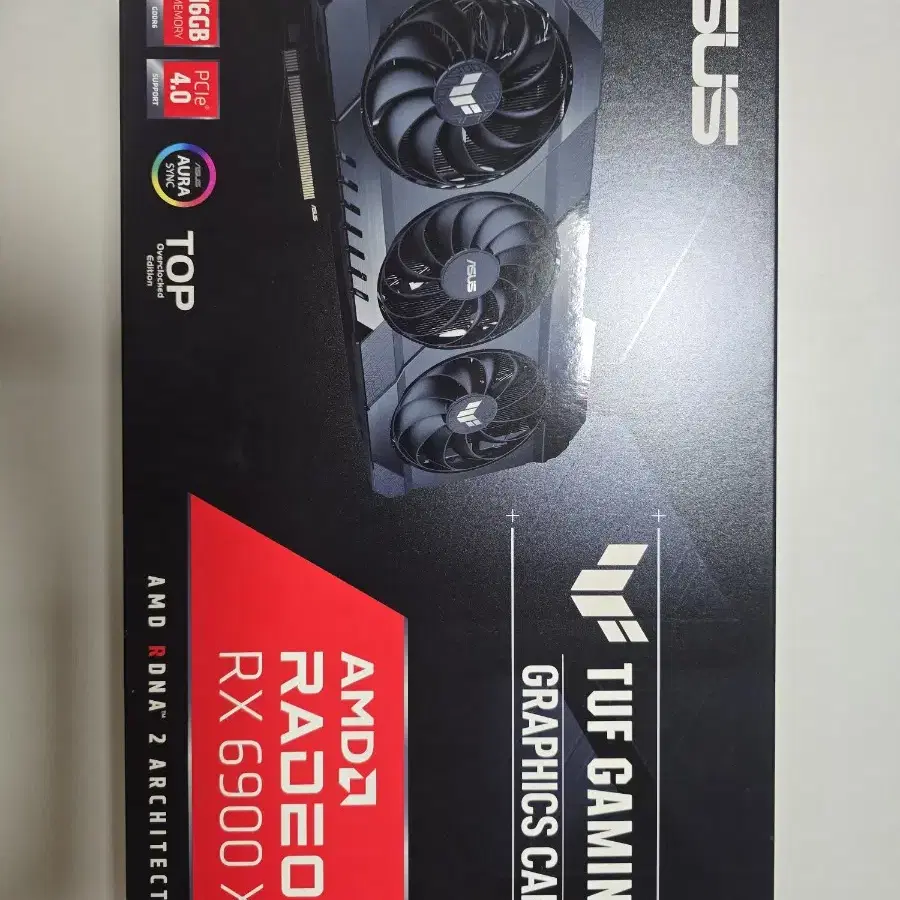 6900xt ASUS TOP 고수율칩 xtxh AS 24년 3월까지