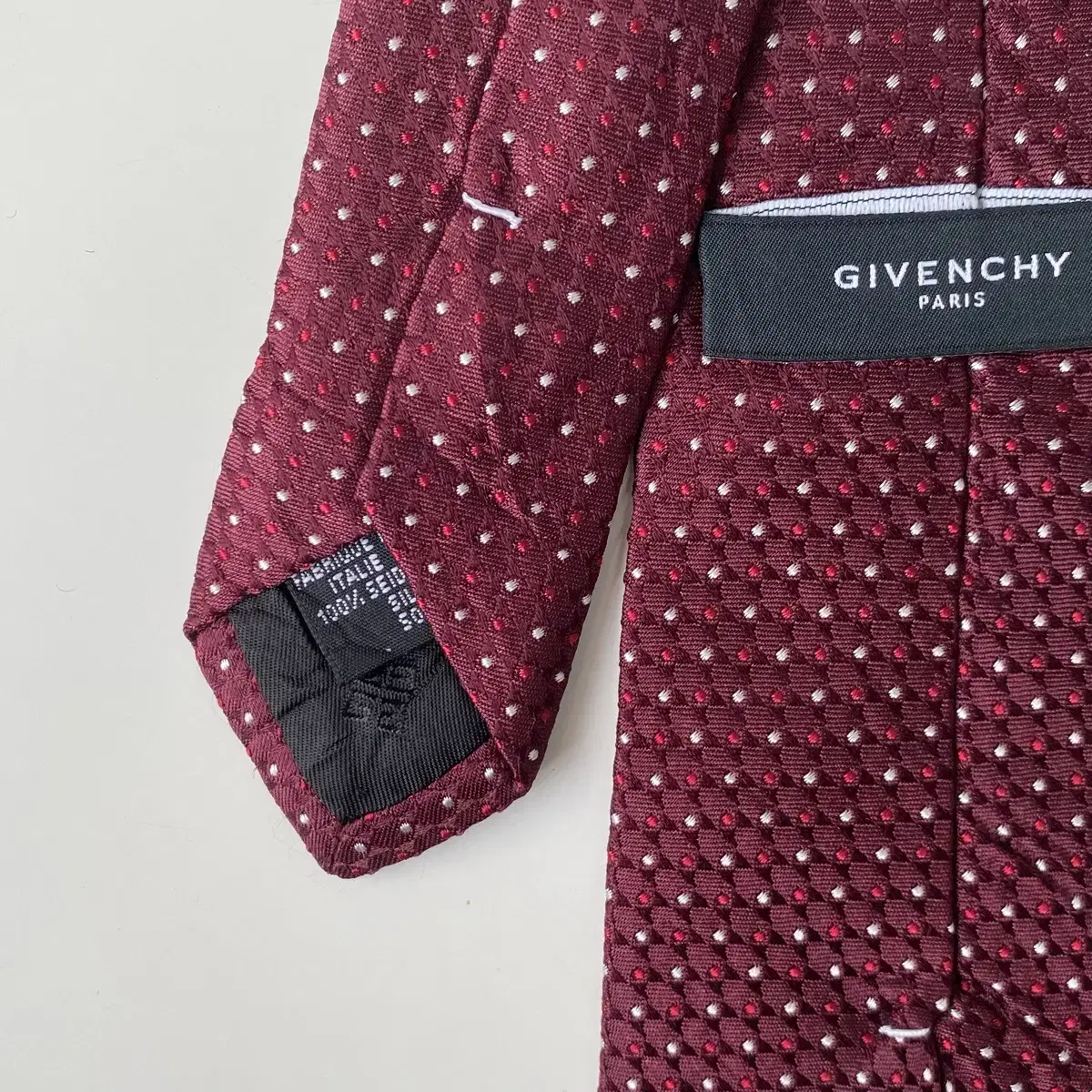 지방시 심플로고 정품 명품넥타이 (GIVENCHY)