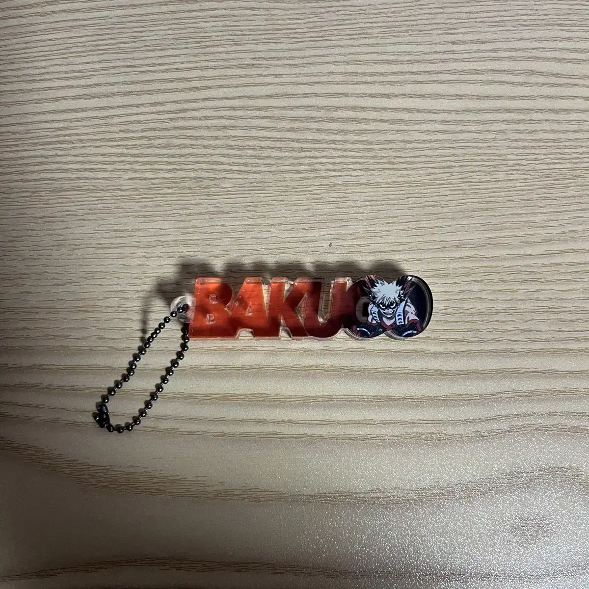 Nahia Hiroaka Bakugo NameblockKeyring