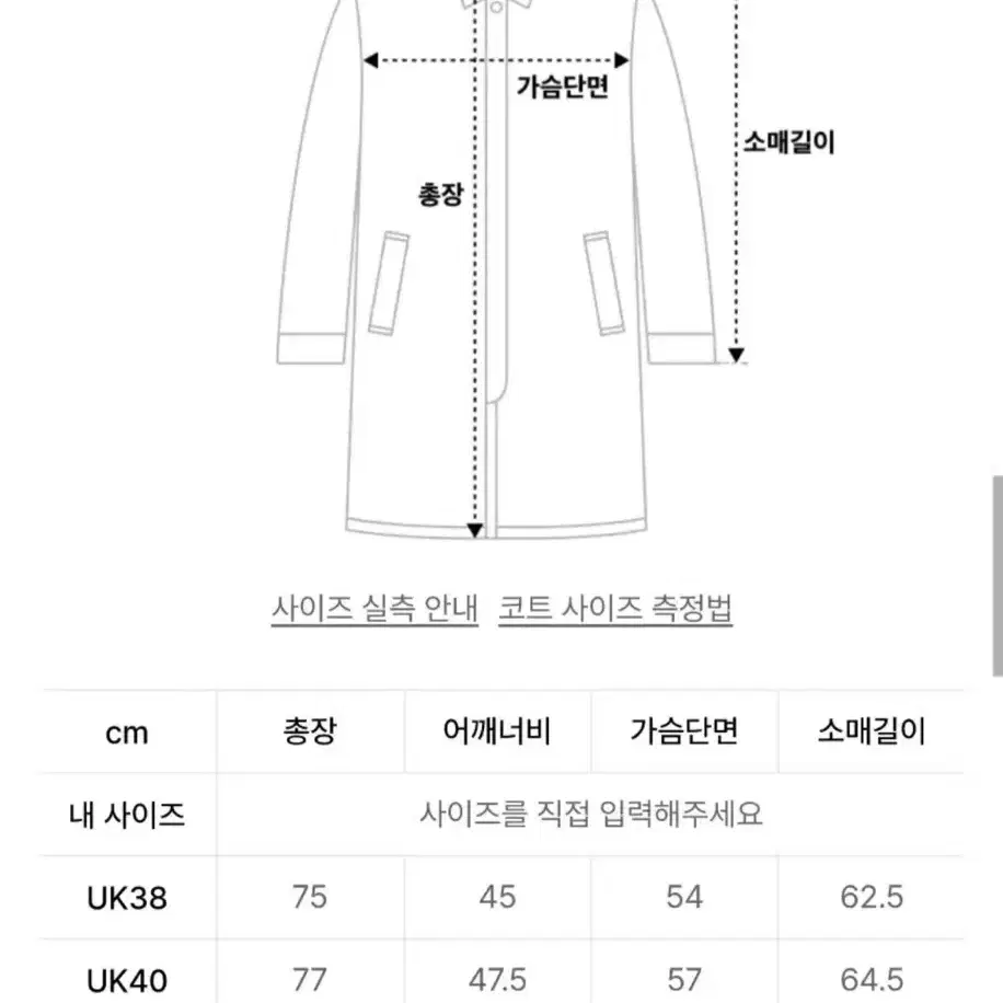 런던트레디션 피코트 네이비