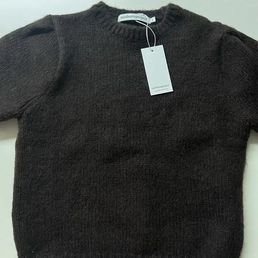 썬번프로젝트 Half Wool Knit (BROWN)