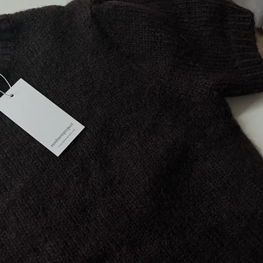 썬번프로젝트 Half Wool Knit (BROWN)