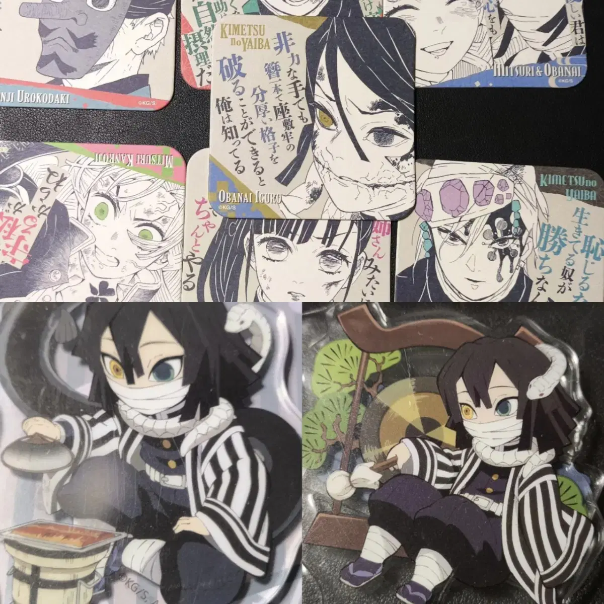 Demon Slayer One Piece Coaster + Iguro acrylic in bulk