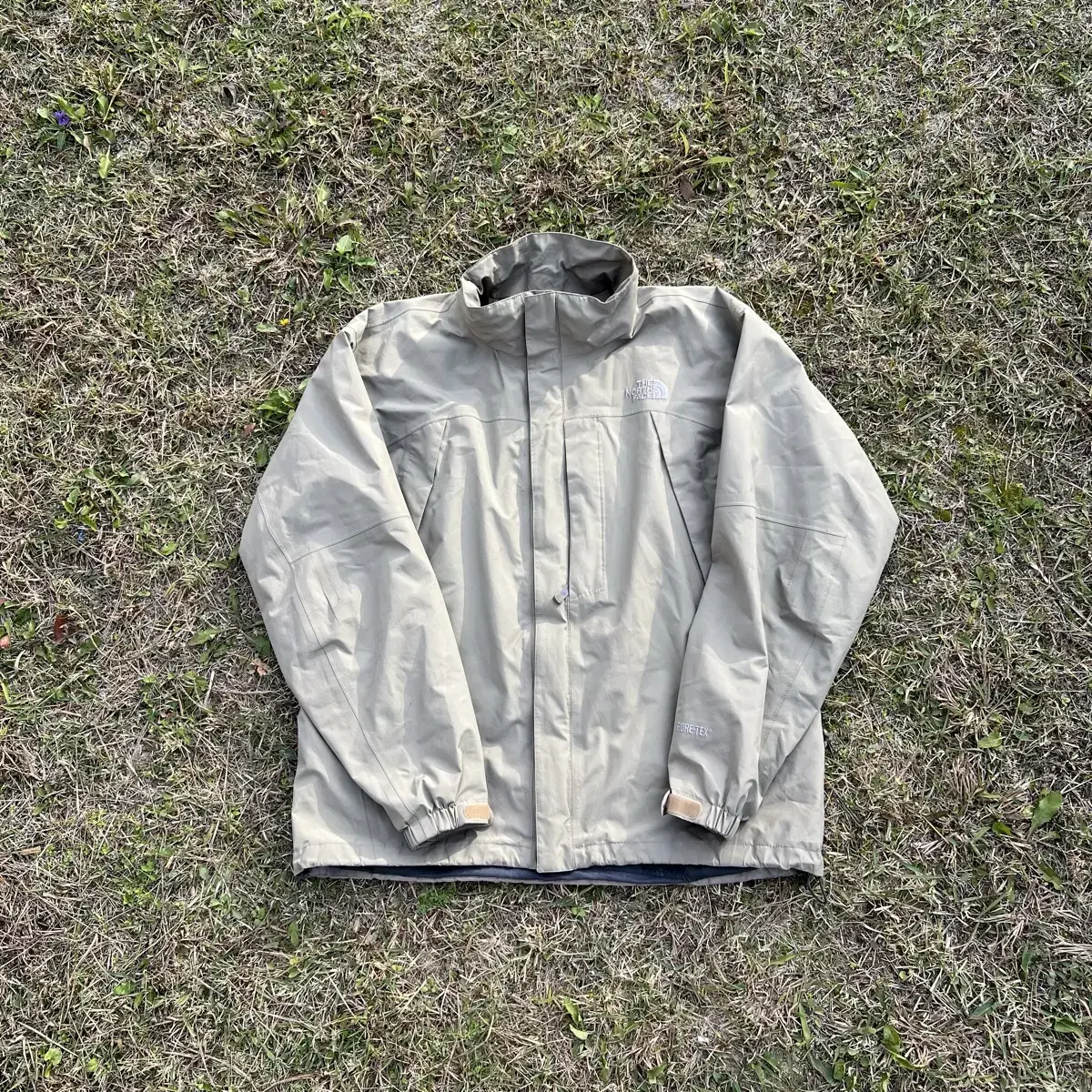 North Face Brown Windbreaker Gore-Tex