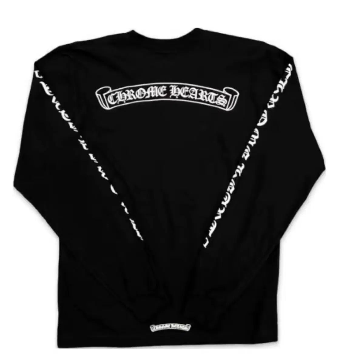 Chrome Hearts Scroll Logo Long Sleeve M New