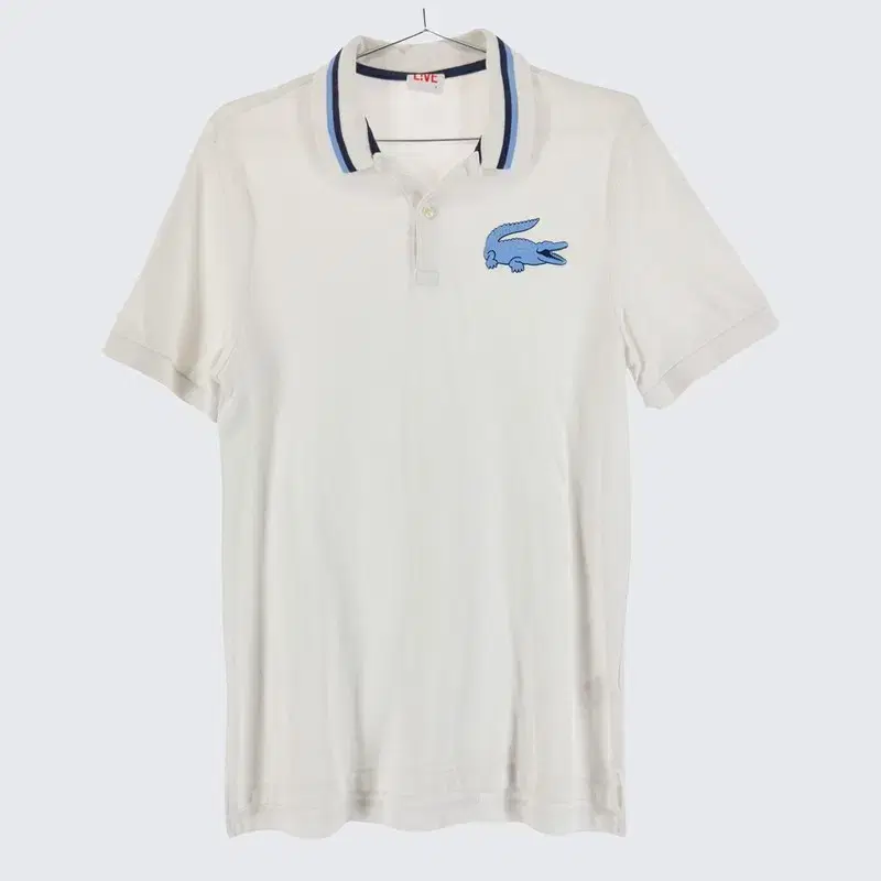 [Lacoste] Cotton PK shirt Karati Crocodile for Men 90-95