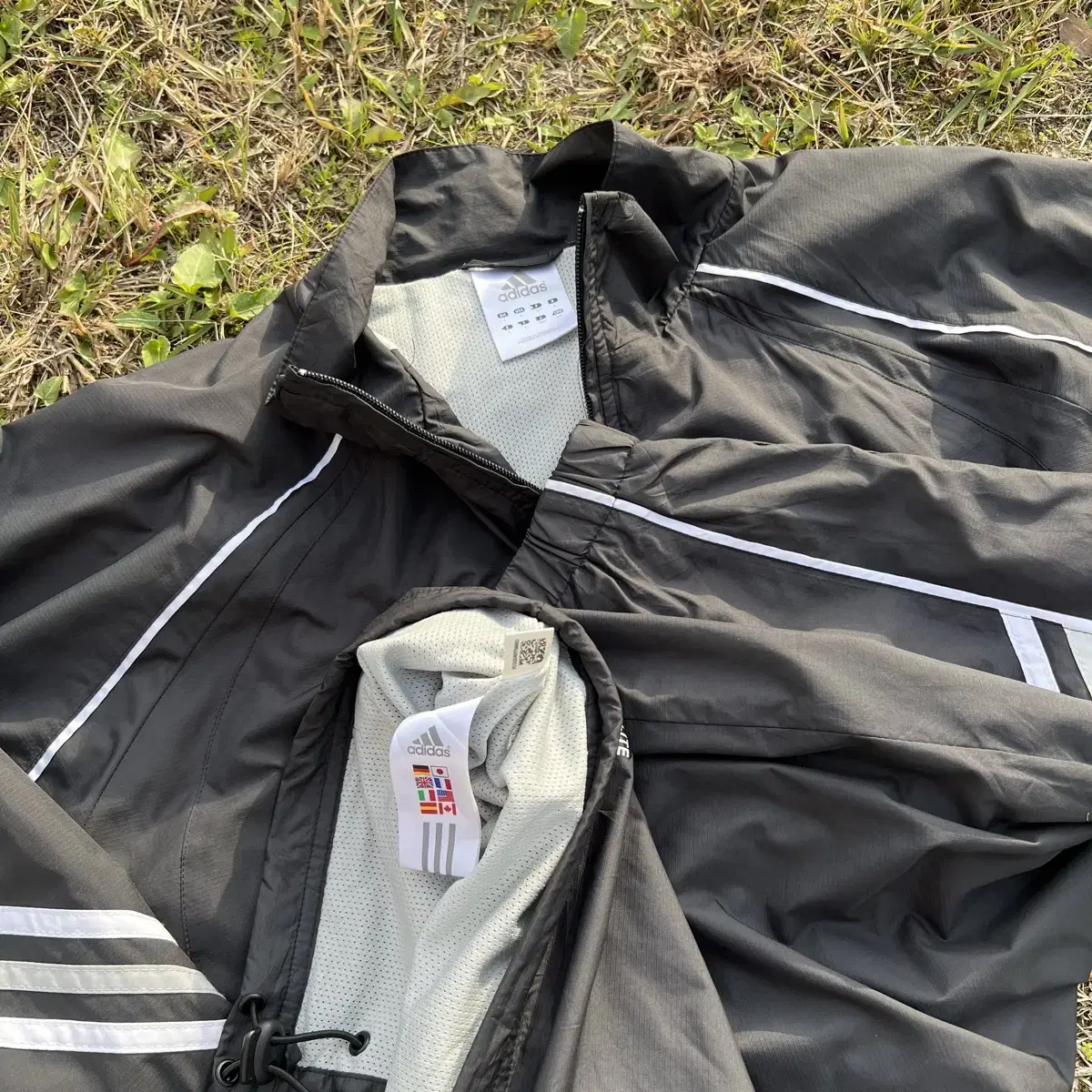 Adidas Basketball Windbreaker(L)