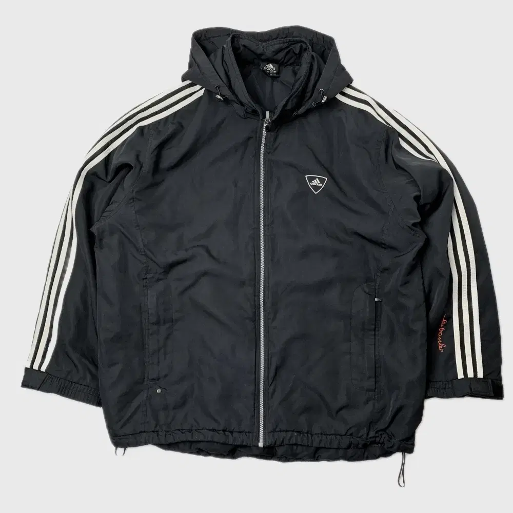 (105) Adidas Hooded Quilted Jumper