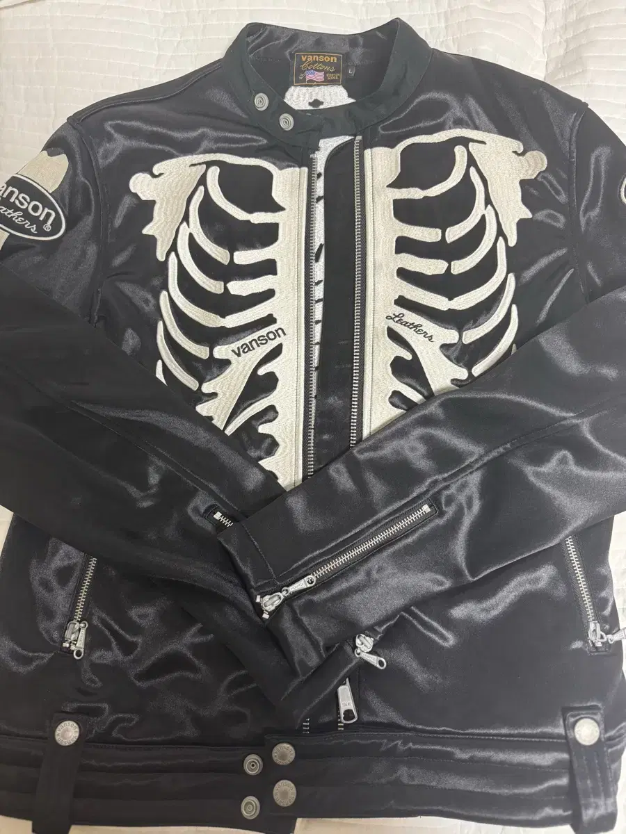 [L] vanson bone rider jaket