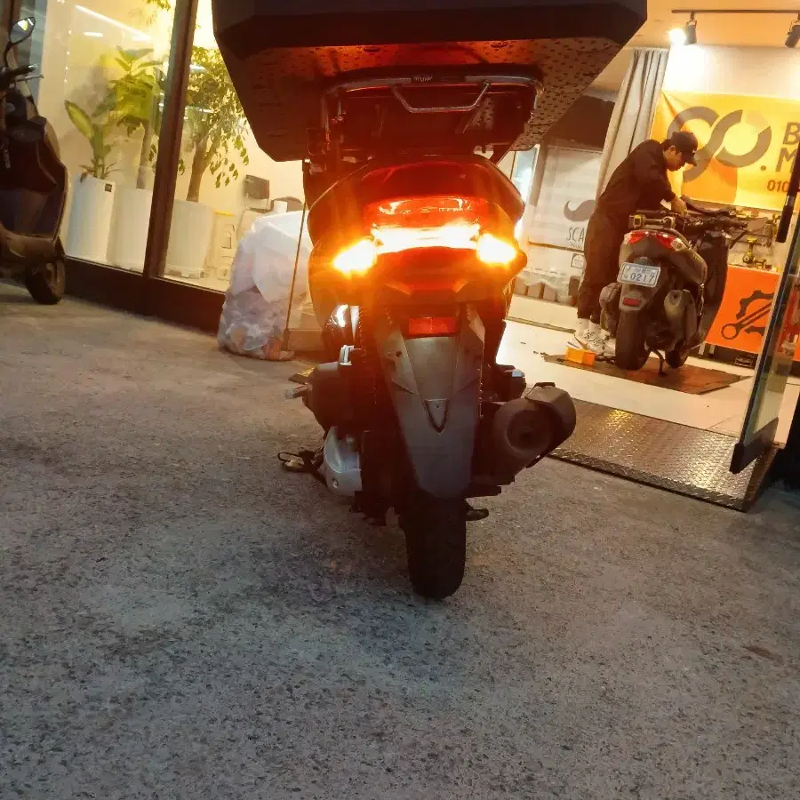 17년식 PCX125 배달셋팅