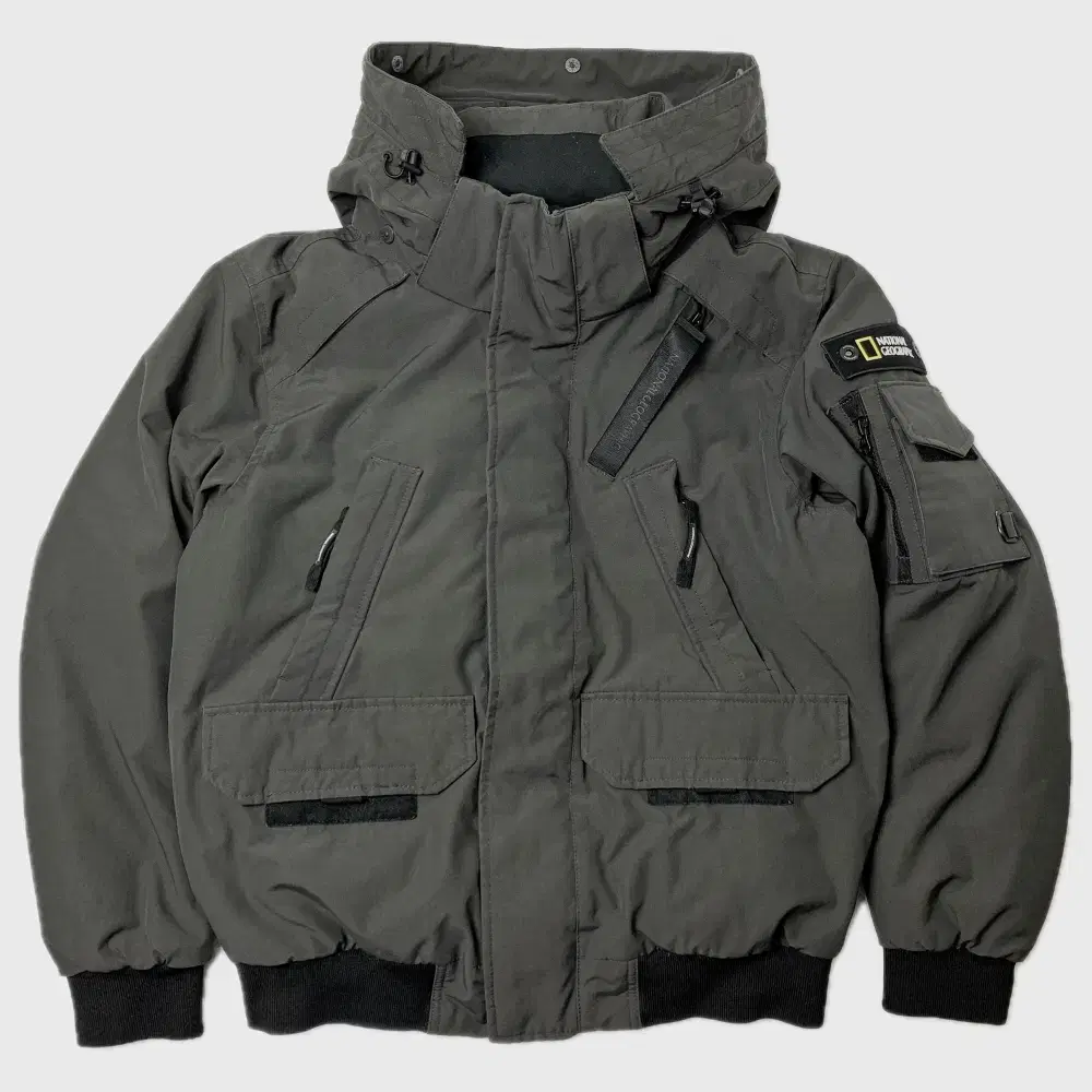 (100/L) National Geographic Taruga Hooded Short Padded Jumper