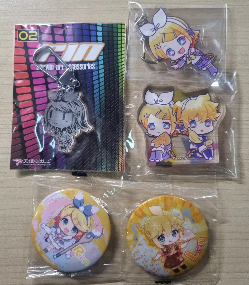 Vocaloid Bokaro Kagamine Rin ren Koroto Acrylic Keyring Badge bulk sell WTS