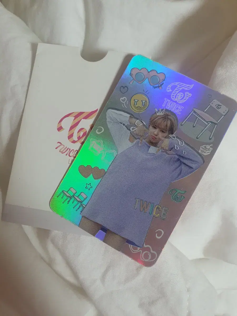 Twice jeongyeon TT hologram Photocard