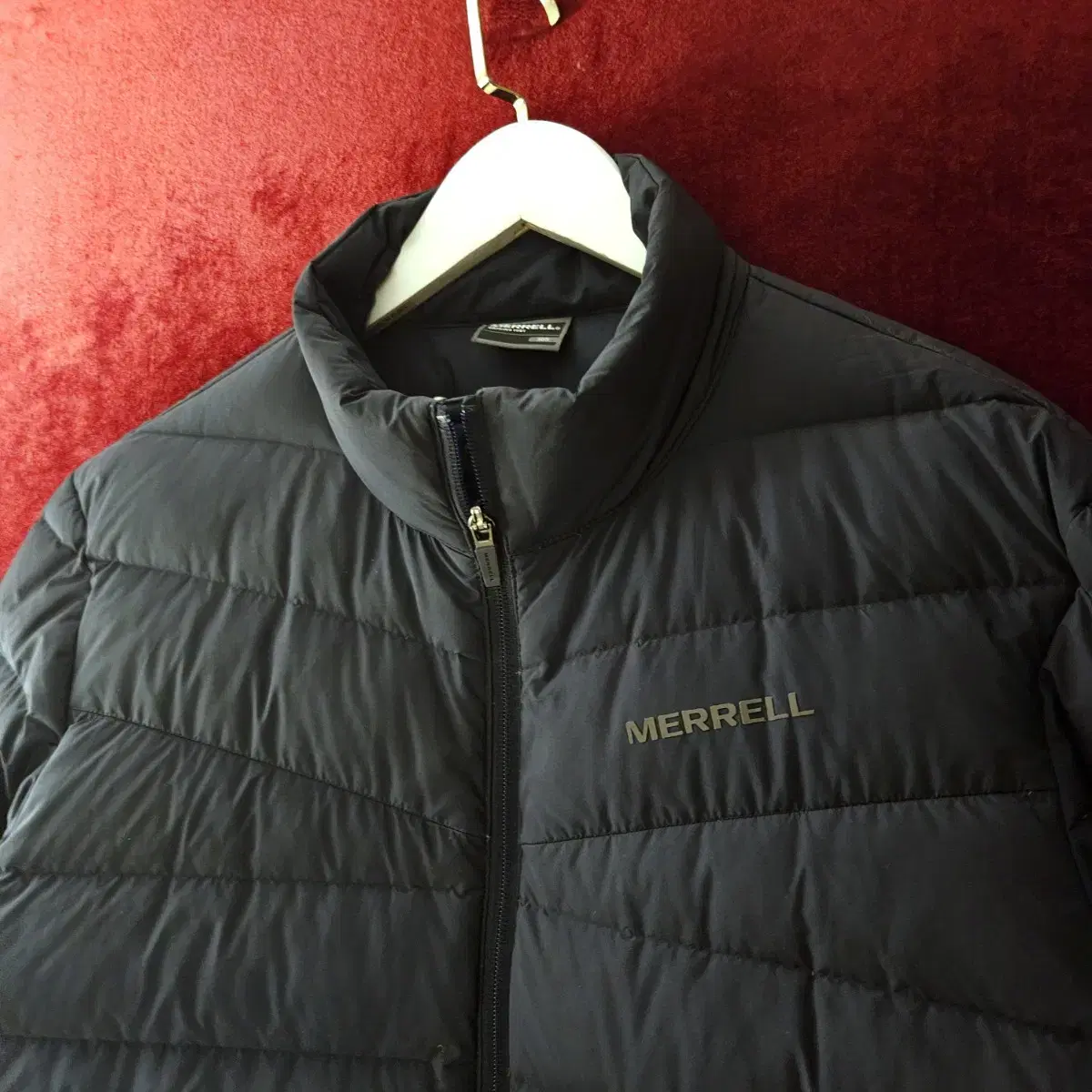 MERRELL Goose down lightweight navy puffer 105 size