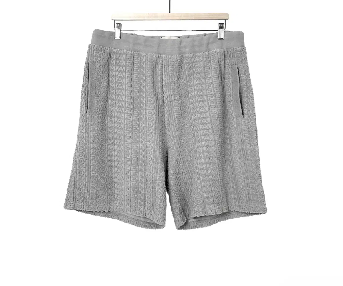 [56] Fendi Fendi x Marc Jacobs men's terry logo vahn shorts