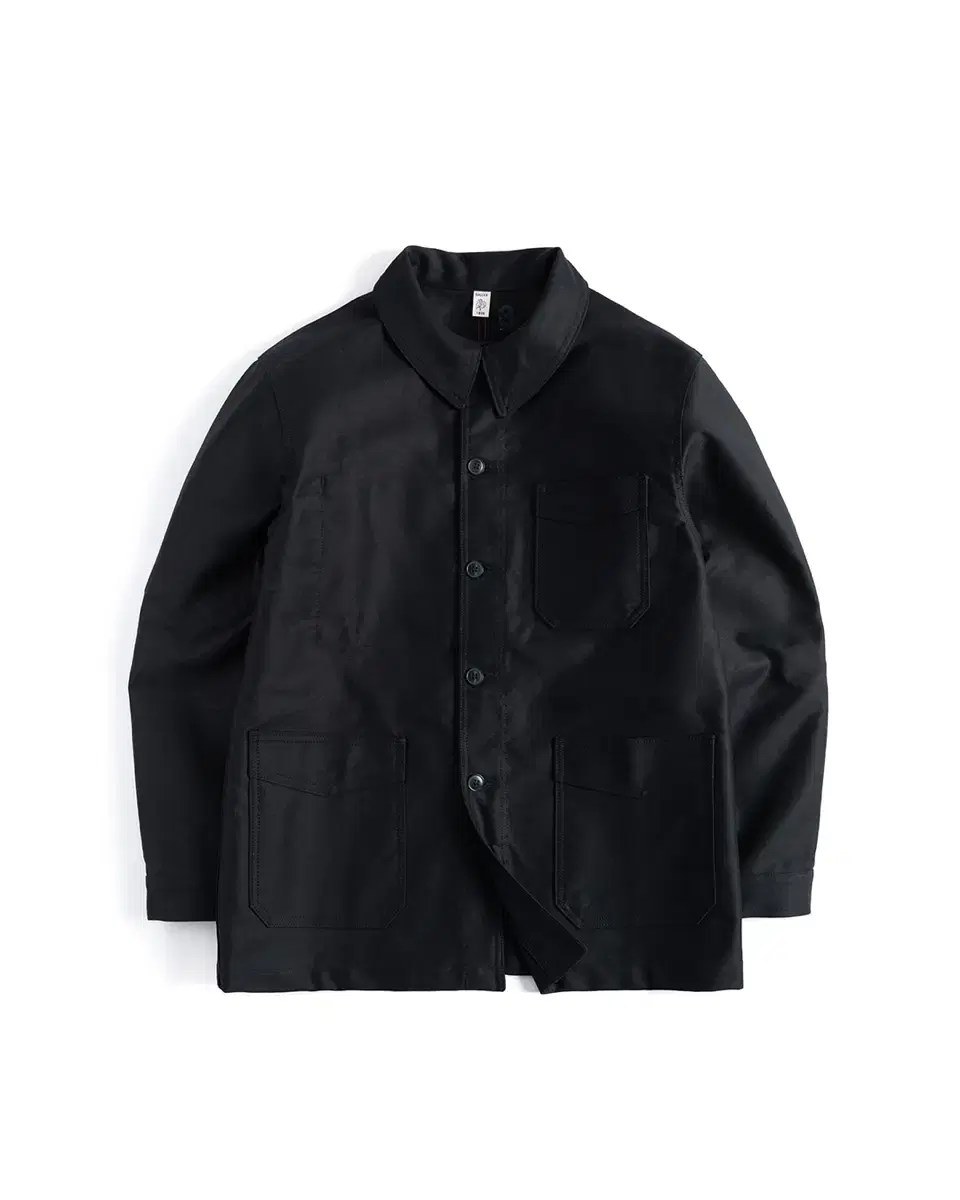 5/black) Le Travailleur Gallis Moleskin French Work Jacket