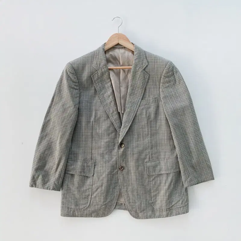 98 Burberry 90s Check Blazer F555