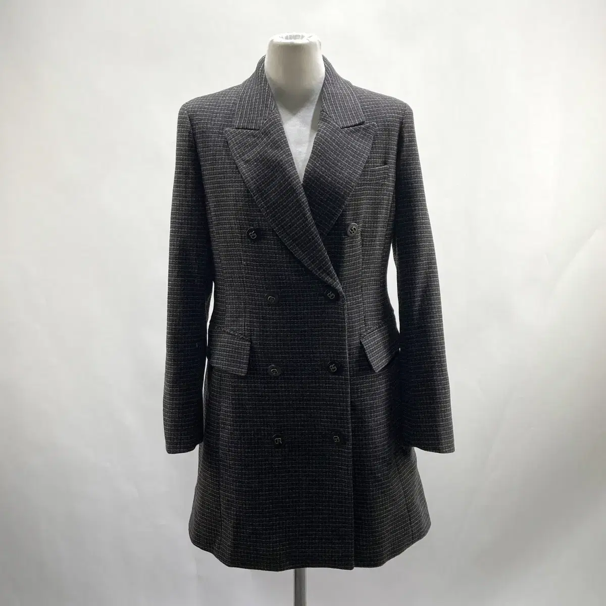 Derek Lam10 Crosby Women's Check Coat 2023Y 85 Permanent